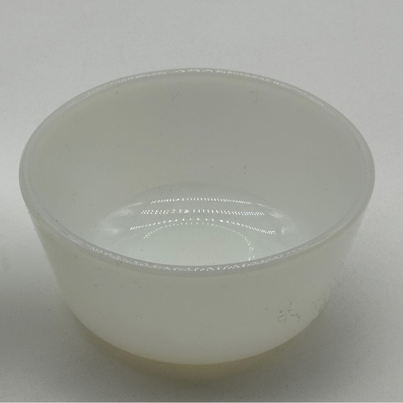 2x Anchor Hocking Custard Cup Ramekin #434 White Milk Glass - Picture 3 of 6